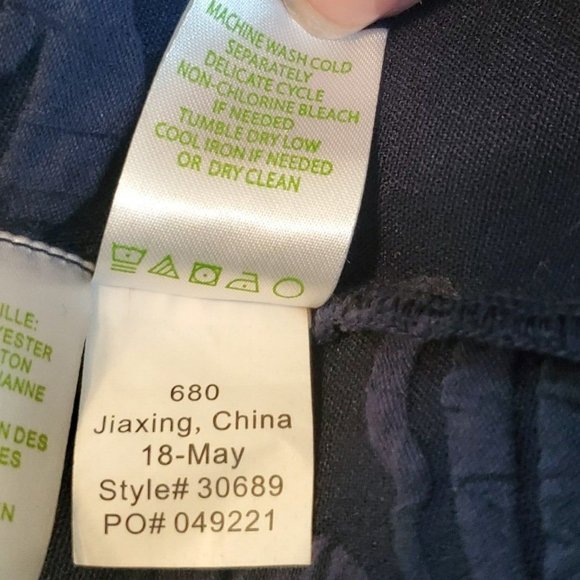 Lilly Pulitzer Navy Palm Dress - Picture 8 of 8